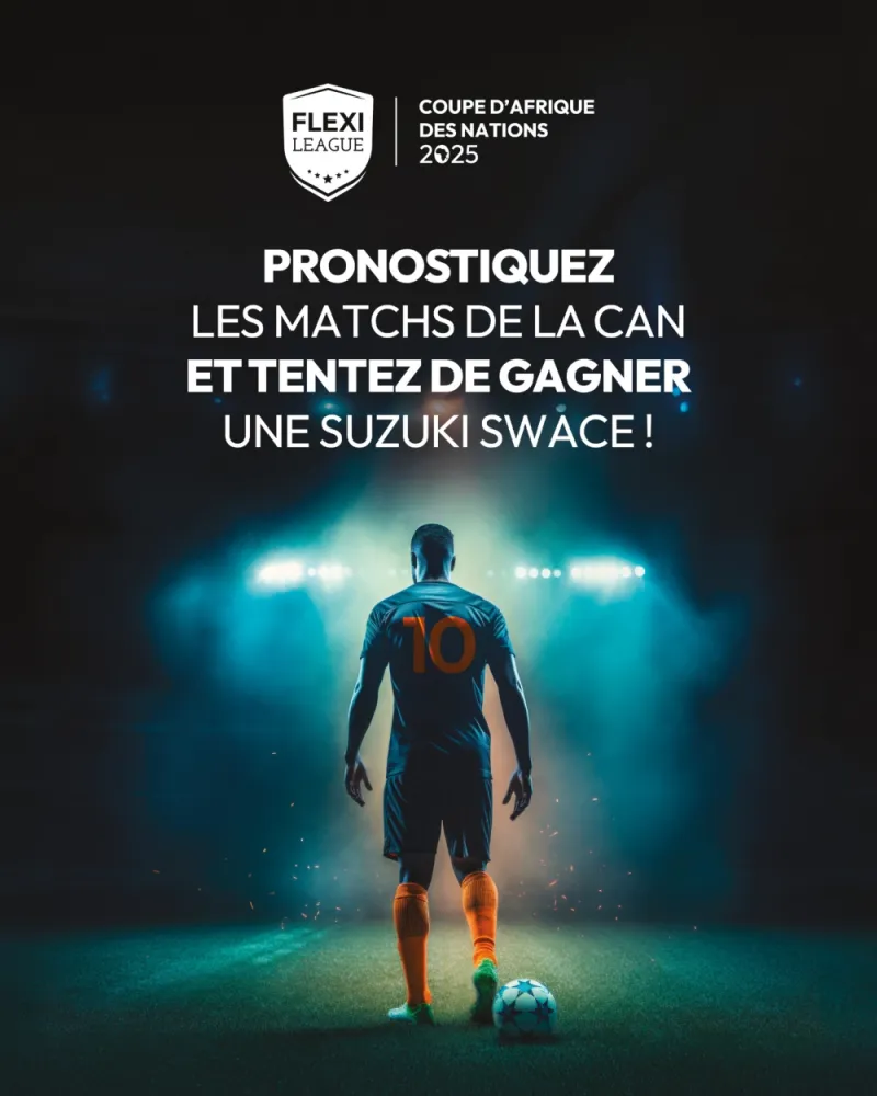 FLEXILEAGUE CAN 2025 Jouer et tenter de gagner un Suzuki Swace